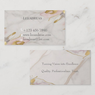 Elegant Professionell Visitenkarte