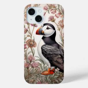 Elegant Puffin William Morris Inspiriert Case-Mate iPhone Hülle