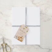 Elegant Pumpkin Fall Baby Shower Danke Tag Geschenkanhänger (Mit Garn)