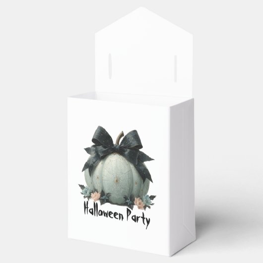 Elegant Pumpkin Halloween-Party Design Gevor Box Geschenkschachtel (Geöffnet)