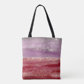 Elegant purple and gold glitter tasche (Rückseite)