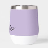 Elegant Purple Bridal Shower (Rückseite)