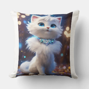 Elegant Queen Cat Kissen