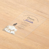 Elegant Quinceanera 15th Birthday Acryleinladungen (Ablage )