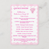 Elegant Quinceañera Floral Bouquet | PROGRAMM (Vorderseite)