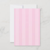 Elegant Quinceañera Floral Bouquet | Rosa und Weiß Save The Date (Rückseite)