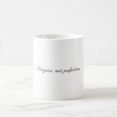 Elegant Quote in Black Kaffeetasse (Mittel)