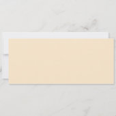 Elegant, raffiniert, schlank und minimalistisch save the date (Rückseite)