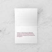 Elegant Ramadan Kareem Custom Karte (Innenseite)