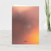 Elegant Ramadan Mubarak Heiliger Koran mit Halbmon Karte (Rückseite)