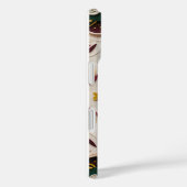 Elegant Rangoli & Kolam Floral iPhone Case (Rückseite / Rechts)