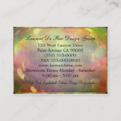 Elegant Raphlitz IV Beruflich Visitenkarte (Rückseite)