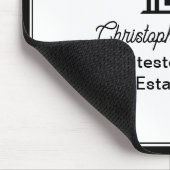 Elegant Real Estate Company Customized Realtor Mousepad (Ecke)
