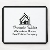 Elegant Real Estate Company Customized Realtor Mousepad (Vorne)