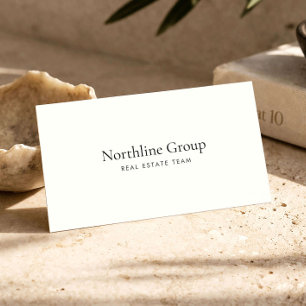 Elegant Real Estate Group Luxus-Moderne-Brandings  Visitenkarte