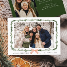 Elegant Red Bow Greenerland Garland 2 Foto