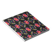 Elegant Red Floral Notizblock (angewinkelt)