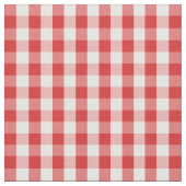 Elegant Red Gingham Pattern Stoff (Nahaufnahme)