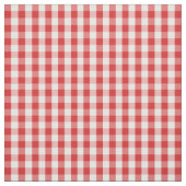 Elegant Red Gingham Pattern Stoff (Muster)