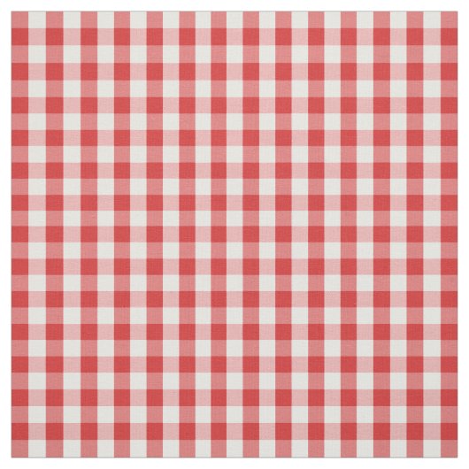 Elegant Red Gingham Pattern Stoff (Muster)