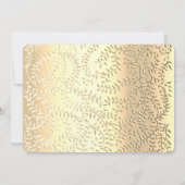 Elegant Red Gold Boy Annaprashan Einladung (Rückseite)