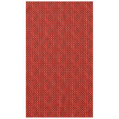 Elegant Red Gold Gingerbret Weihnachten Tischdecke (Vorderseite)