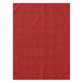 Elegant Red Gold Polka Dots Tischdecke (Vorderseite)
