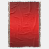 Elegant Red Gradient Decke (Vorderseite Vertikal)