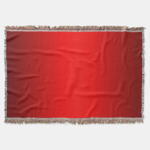 Elegant Red Gradient Decke