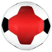 Elegant Red Gradient Fußball (Gedreht)