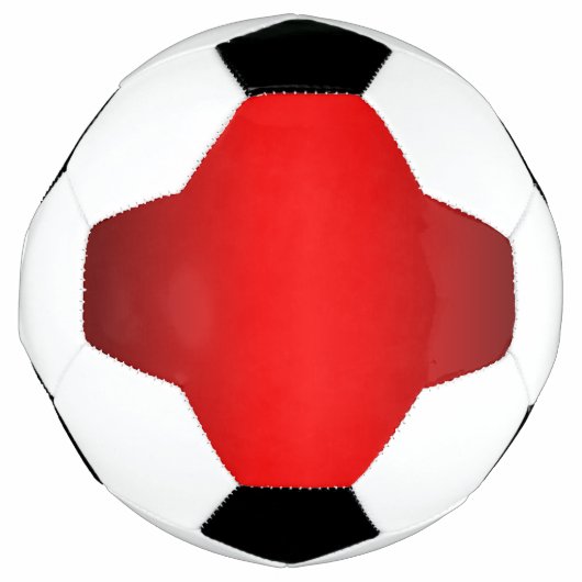 Elegant Red Gradient Fußball (Vorderseite)