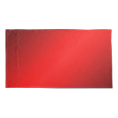 Elegant Red Gradient Kissenbezug (Rückseite)