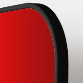 Elegant Red Gradient Pickleball Schläger (Linke Seite)