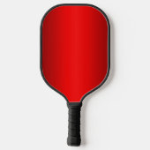 Elegant Red Gradient Pickleball Schläger (Rückseite)