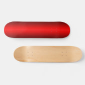 Elegant Red Gradient Skateboard (Horizontal)