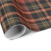 Elegant Red | Green | Kariert überprüft Geschenkpapier (Rolleneckpunkt)