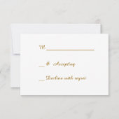 Elegant Red Holly Christmas RSVP (Rückseite)