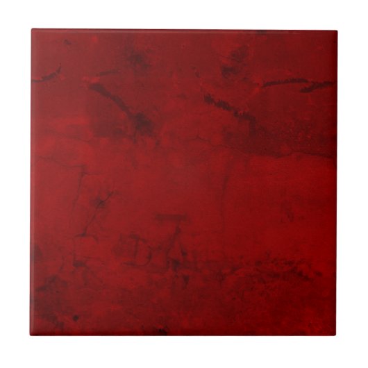 Elegant Red Marble Vibrant Modern Fliese (Vorderseite)