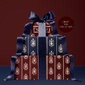 Elegant Red Nutcracker Geschenkpapier