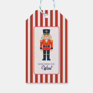 Elegant Red Old Money Geschenkanhänger