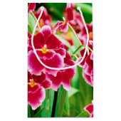 Elegant Red Orchid Kleine Geschenktüte (Rückseite)