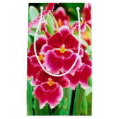 Elegant Red Orchid Kleine Geschenktüte (Vorderseite)