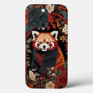 Elegant Red Panda William Morris Inspiriert Case-Mate iPhone Hülle