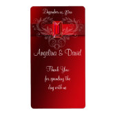 Elegant Red Ribbon, Ruby (Vorne)