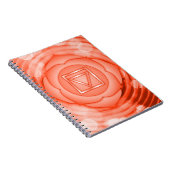 Elegant Red Root Chakra Chi Spiritual Zen Notizblock (Rechte Seite)