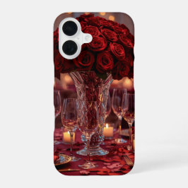 Elegant Red Rose Valentine Romantic Phone case iPhone 16 Hülle