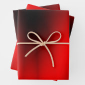 Elegant Red Splash Geschenkpapier Set (Beispiel)