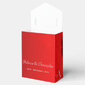 Elegant Red Wedding Geschenkschachtel (Geöffnet)