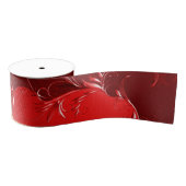 Elegant Red Wedding Ripsband (Spule)