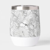 Elegant Regal Stone Vein Marmorbelag Textur Custom (Rückseite)